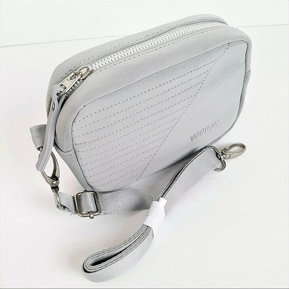 Vooray Sidekick Gray-Moto Crossbody Bag - Picture 5 of 13